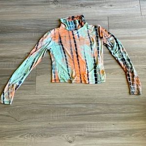 BB Dakota by Steve Madden Women’s Mock Neck Long Sleeve Crop Top Size XS